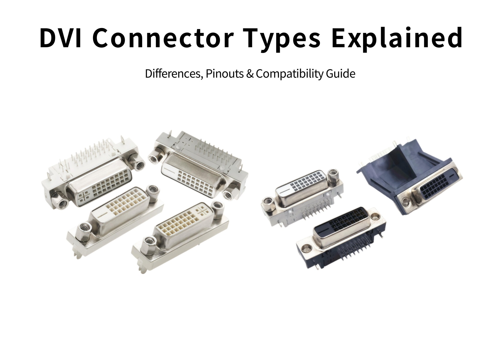DVI Connector Types Explained: Differences, Pinouts & Compatibility Guide